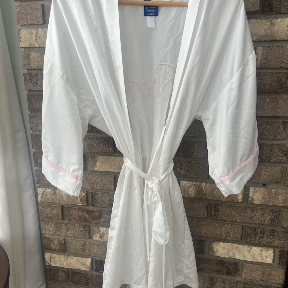 Bride Wedding Day Robe Apt 9 Size S